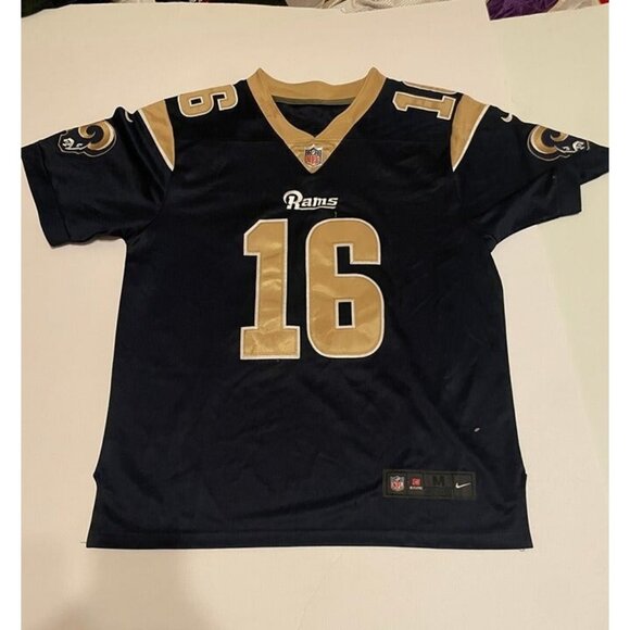 Nike LA Rams Jared Goff NFL Authentic On Field Jersey Sz M 10-12 Youth Boys - Picture 1 of 3